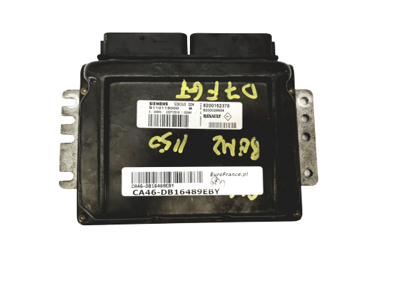 Regeleenheid S110115000B 8200162378 8200029658 Renault Siemens 16489 main product photo