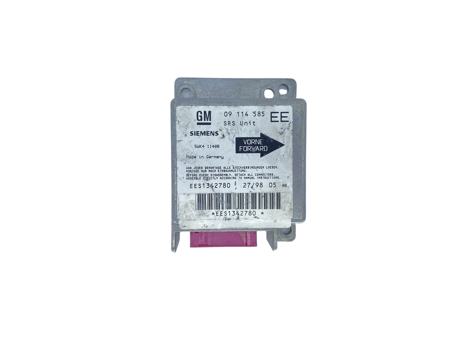 Regeleenheid 09114585 EE 5WK4 1140B Opel Siemens main product photo