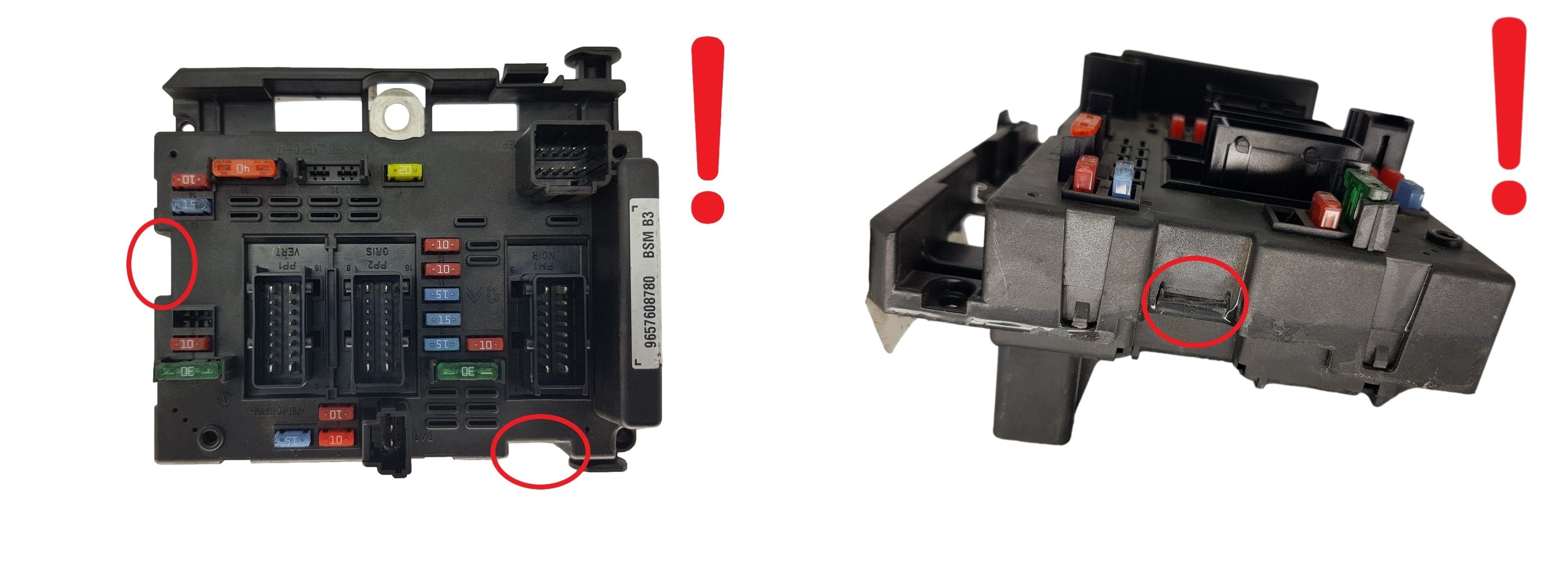 Regeleenheid BSM B3 9657608780 PSA Delphi 1755 main product photo