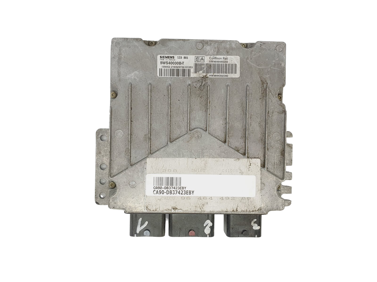 Regeleenheid 5WS40030B-T 9646449280 9644302380 SID801 PSA Siemens 37423 main product photo