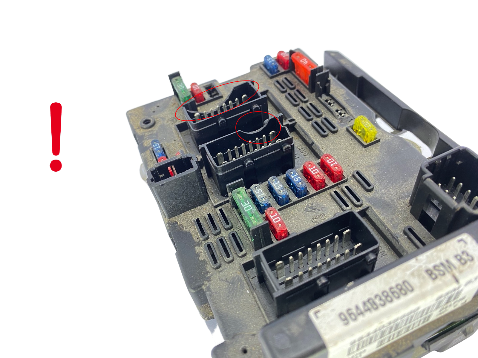 Regeleenheid BSM B3 PSA 9644038680 Delphi 59405 main product photo