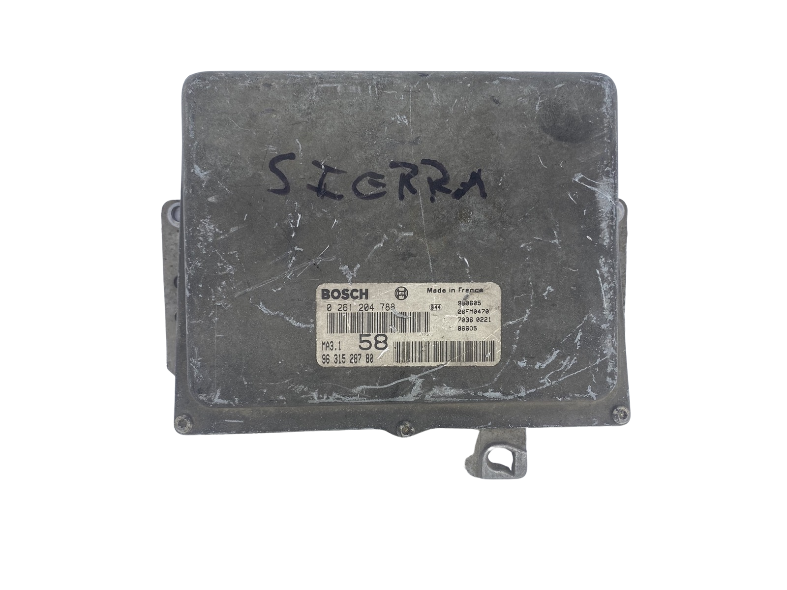 Regeleenheid 0261204788 9631528780 PSA Bosch 51889 main product photo