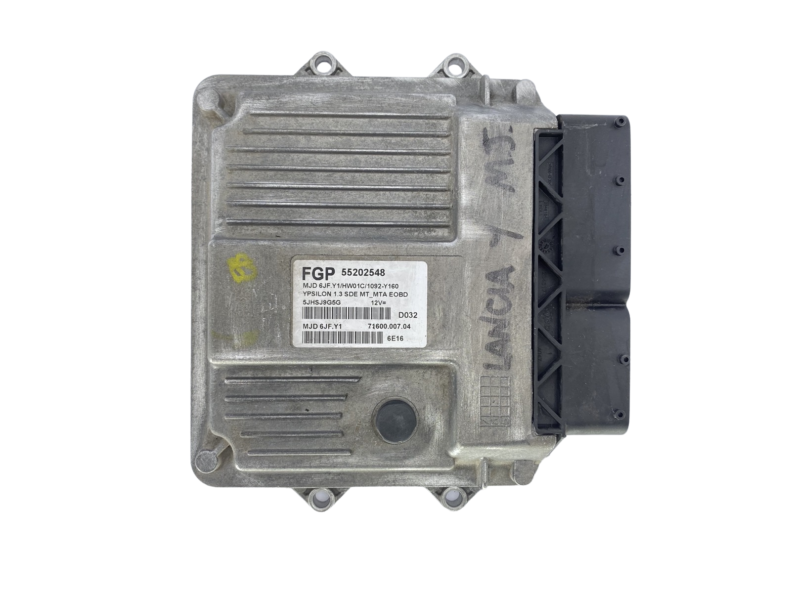 Regeleenheid Lancia 55202548 MJD6JF.Y1 71600.007.04 FPT Marelli 53966 main product photo