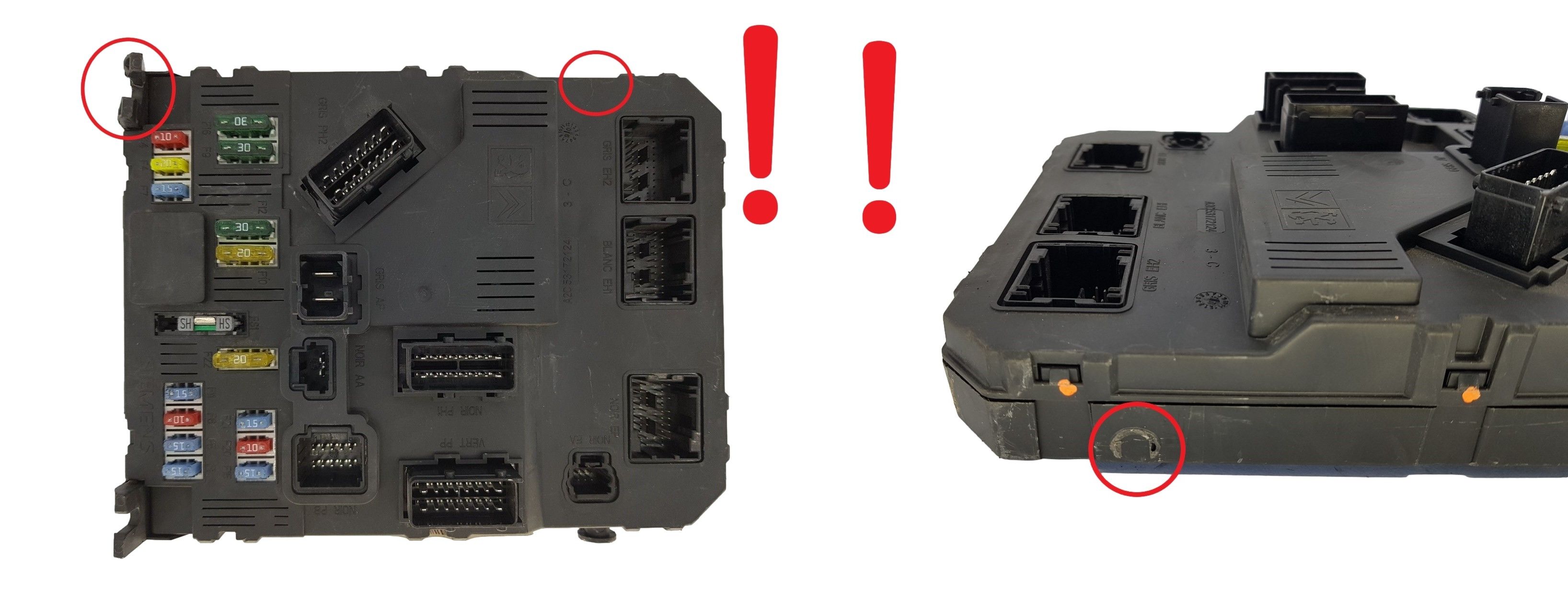 Regeleenheid BSI-S02-00 9662463380 S120104700N PSA Siemens main product photo