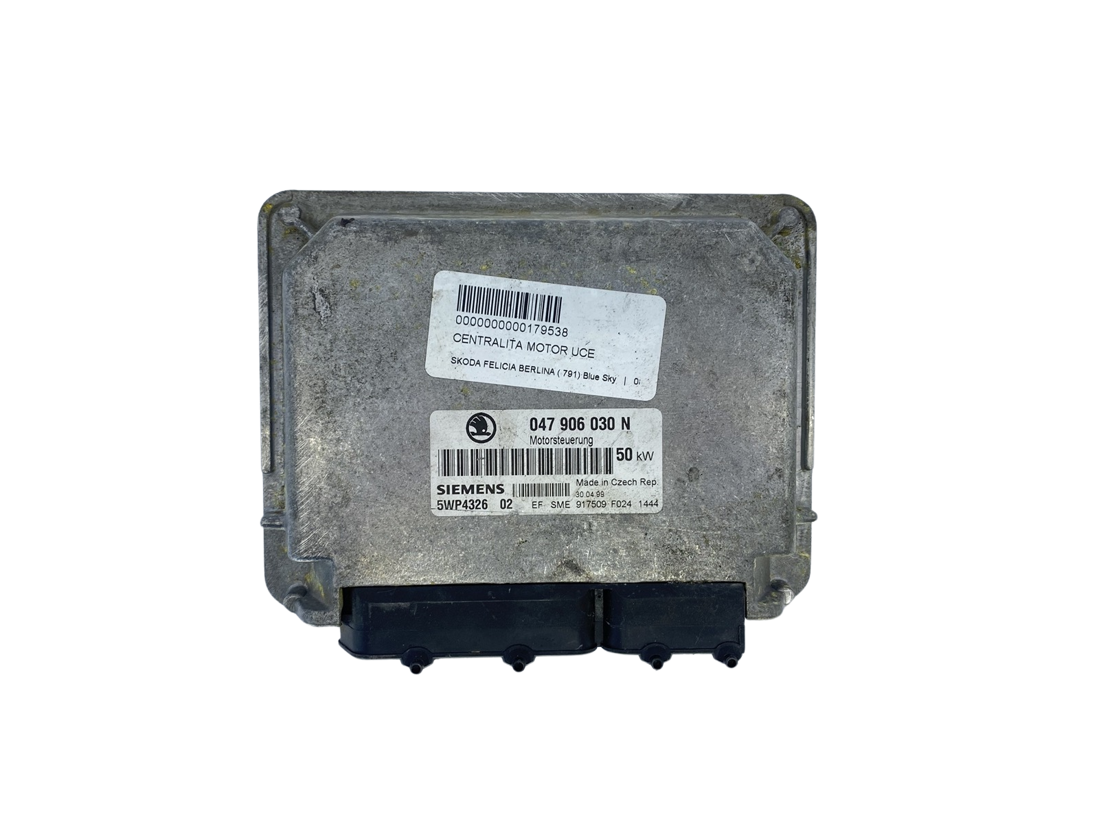Regeleenheid 047906030N 5WP4326 02 VW Skoda Siemens 61129 main product photo