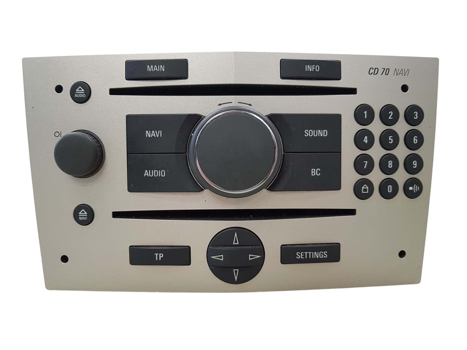 Radio CD-speler 70 NAVI Opel Astra 13262750 CN 383555646 UCE Siemens main product photo