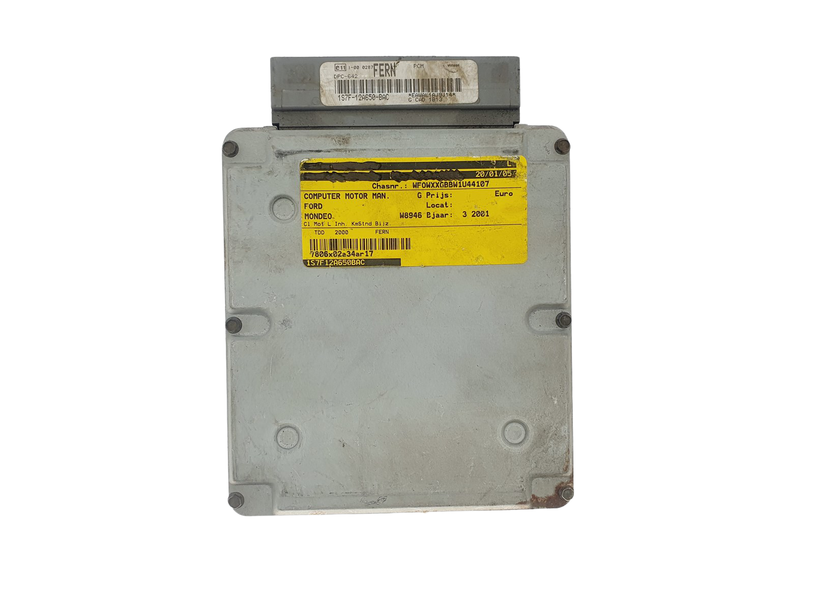 Regeleenheid Ford 1S7F-12A650-BAC FERN 43543 main product photo