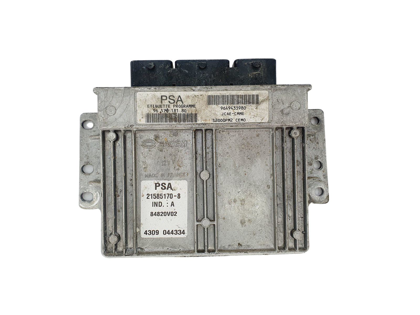 Regeleenheid 9657018180 9649433980 21585170-8 A PSA Sagem 35296 main product photo