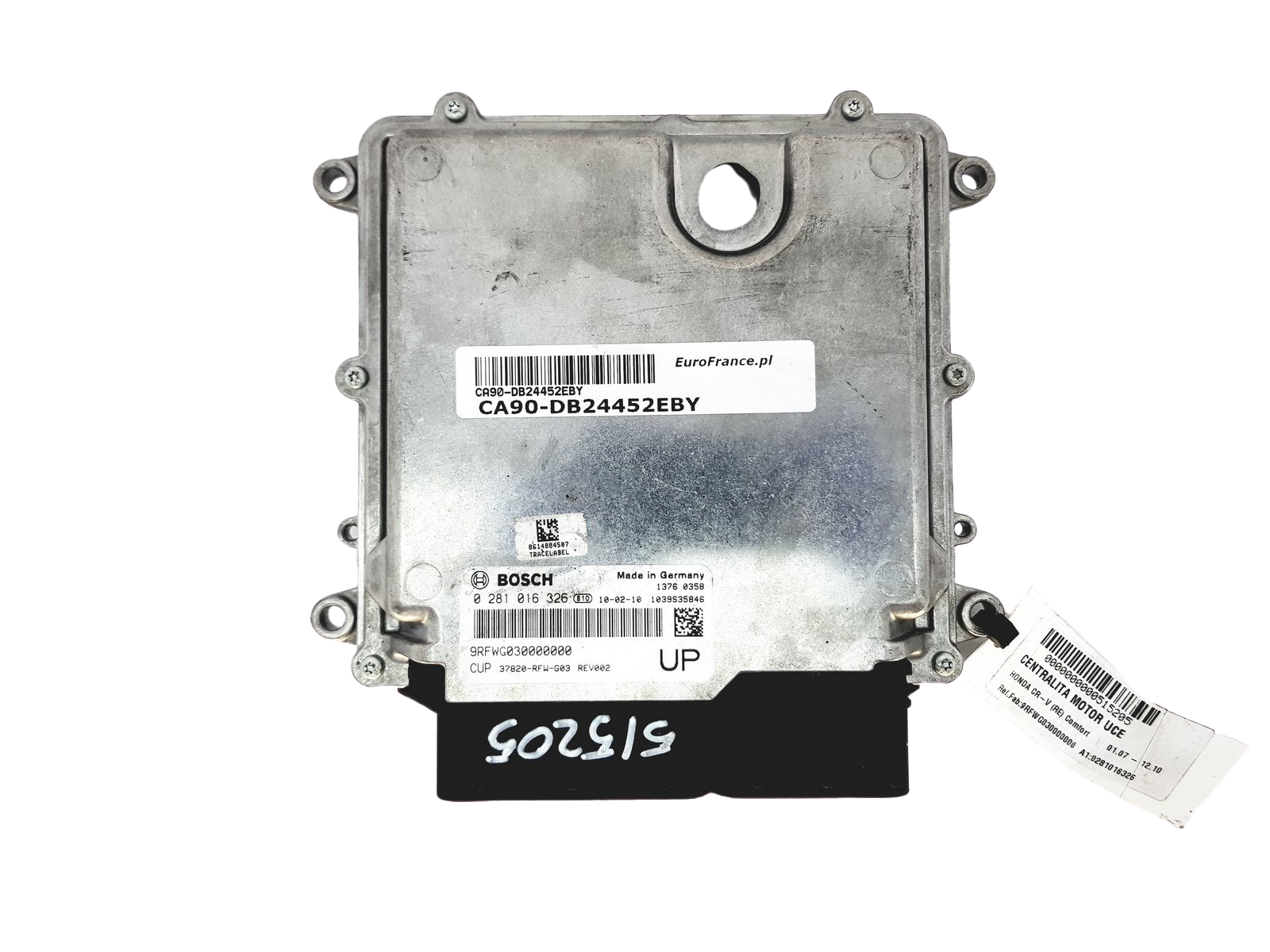 Regeleenheid 0281016326 37820-RFW-G03 Honda Bosch main product photo