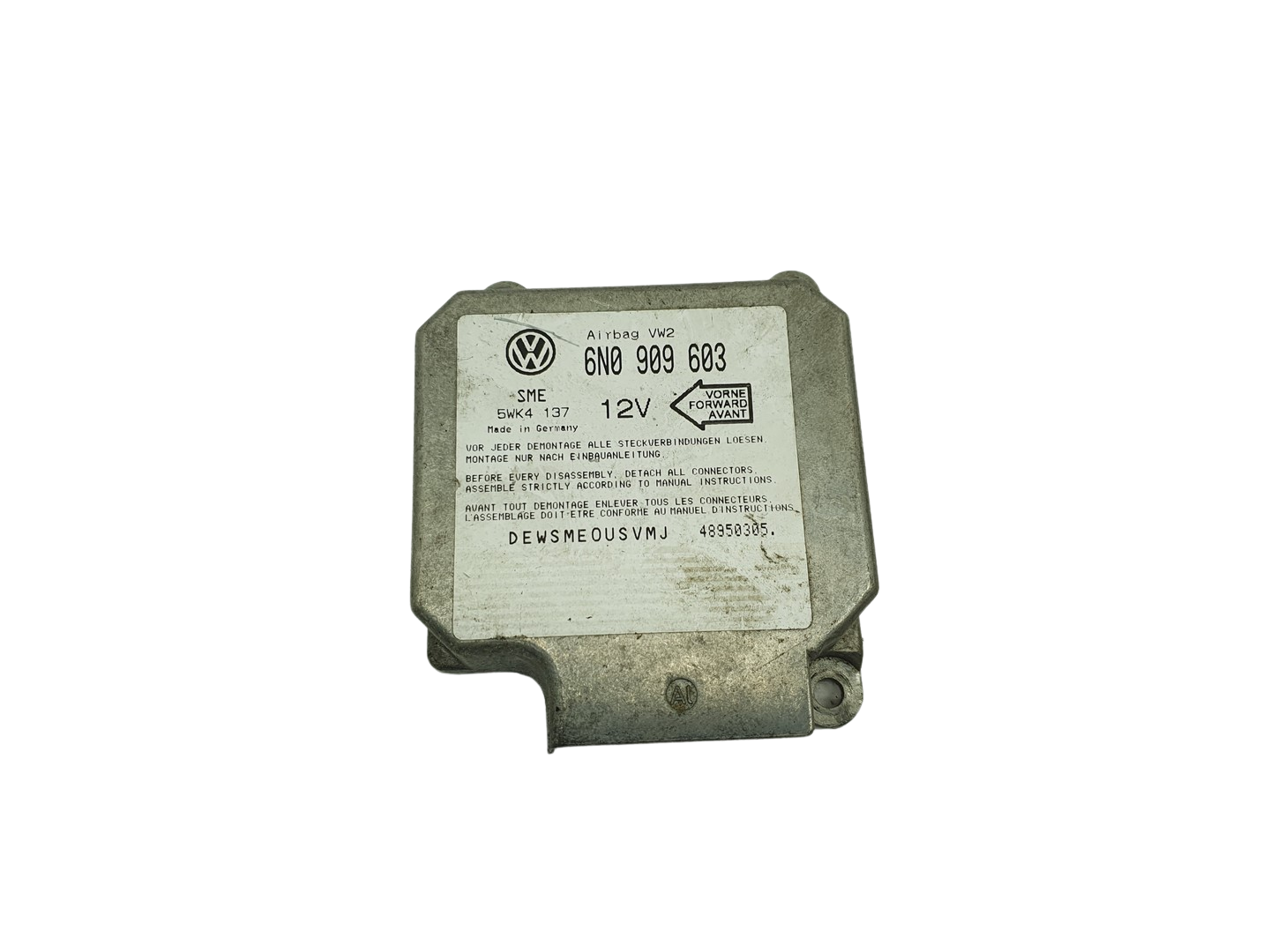 Controle-eenheid module 6N0909603 5WK4137 VW Siemens 68968 main product photo