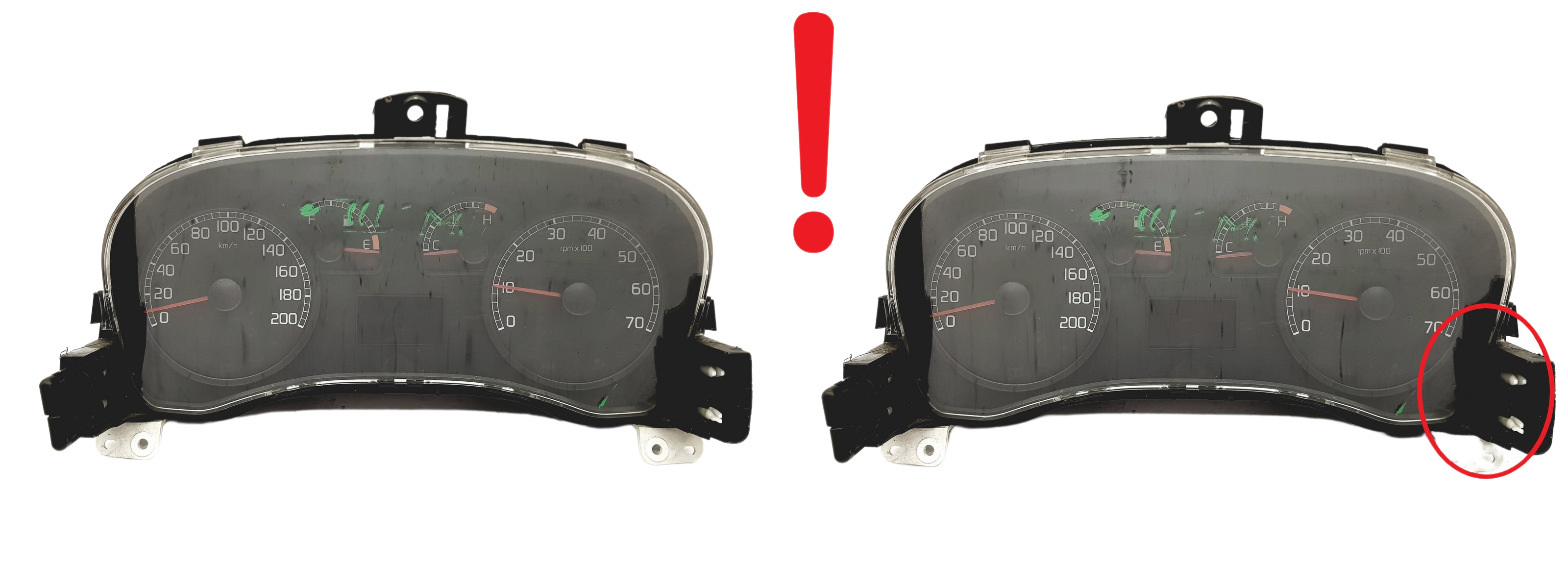 Toerenteller Fiat Punto 51703280 503000460400 59231 main product photo