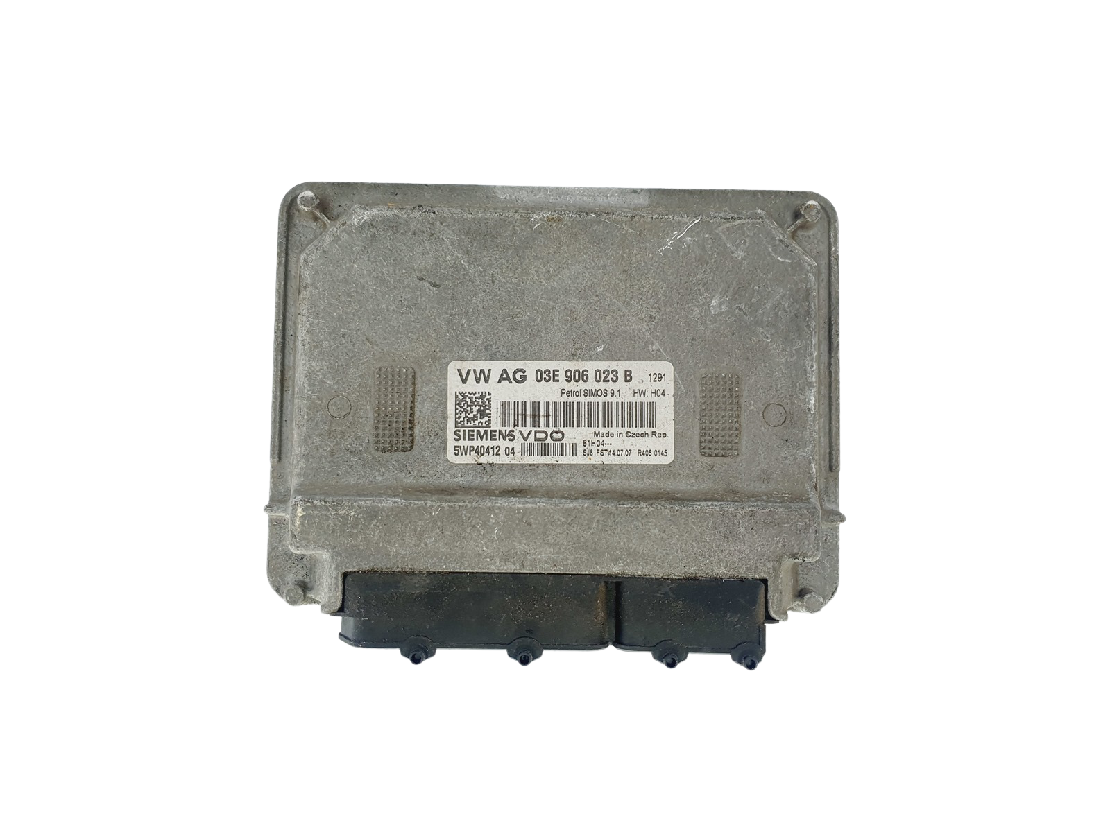Regeleenheid 03E906023B 5WP40412 04 VW SKODA Siemens 35534 main product photo