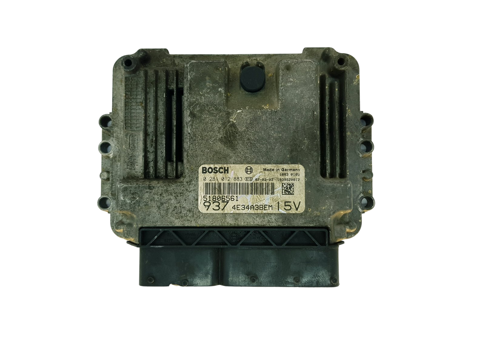ECU Motormanagement 51806561 0281012883 Alfa Romeo Bosch 33502 main product photo