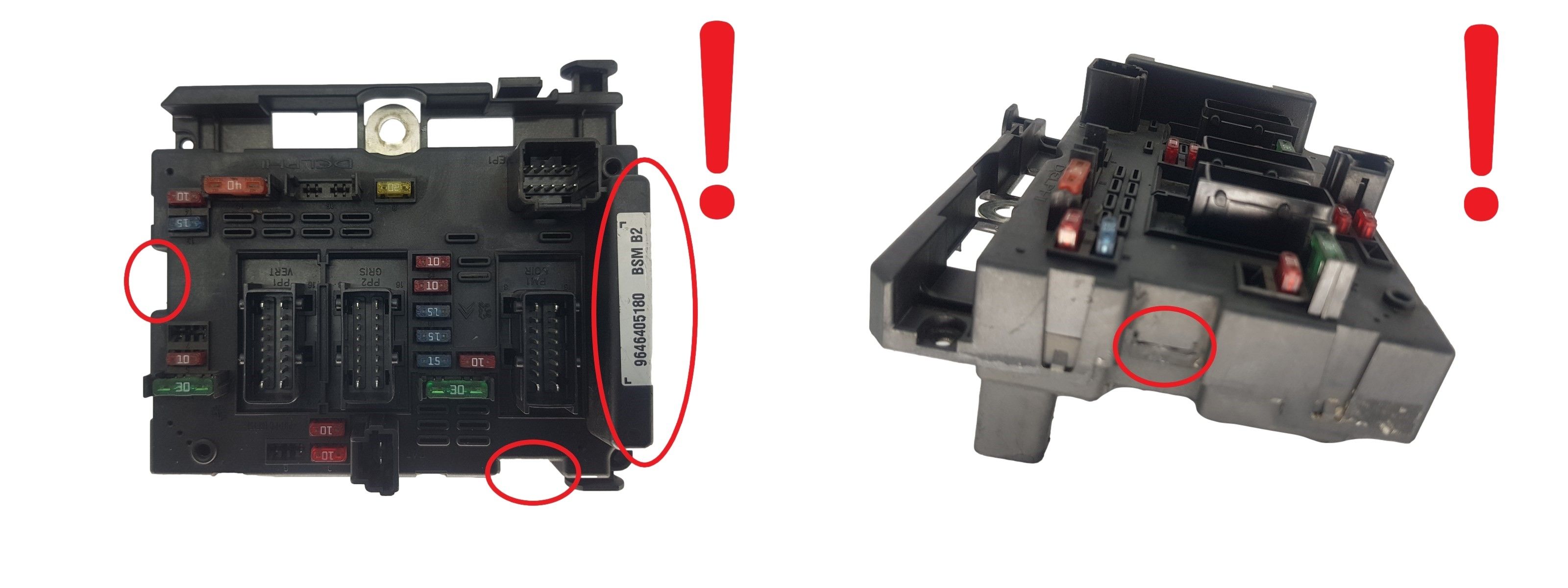 Regeleenheid BSM B2 9646405180 PSA Delphi 2090 main product photo