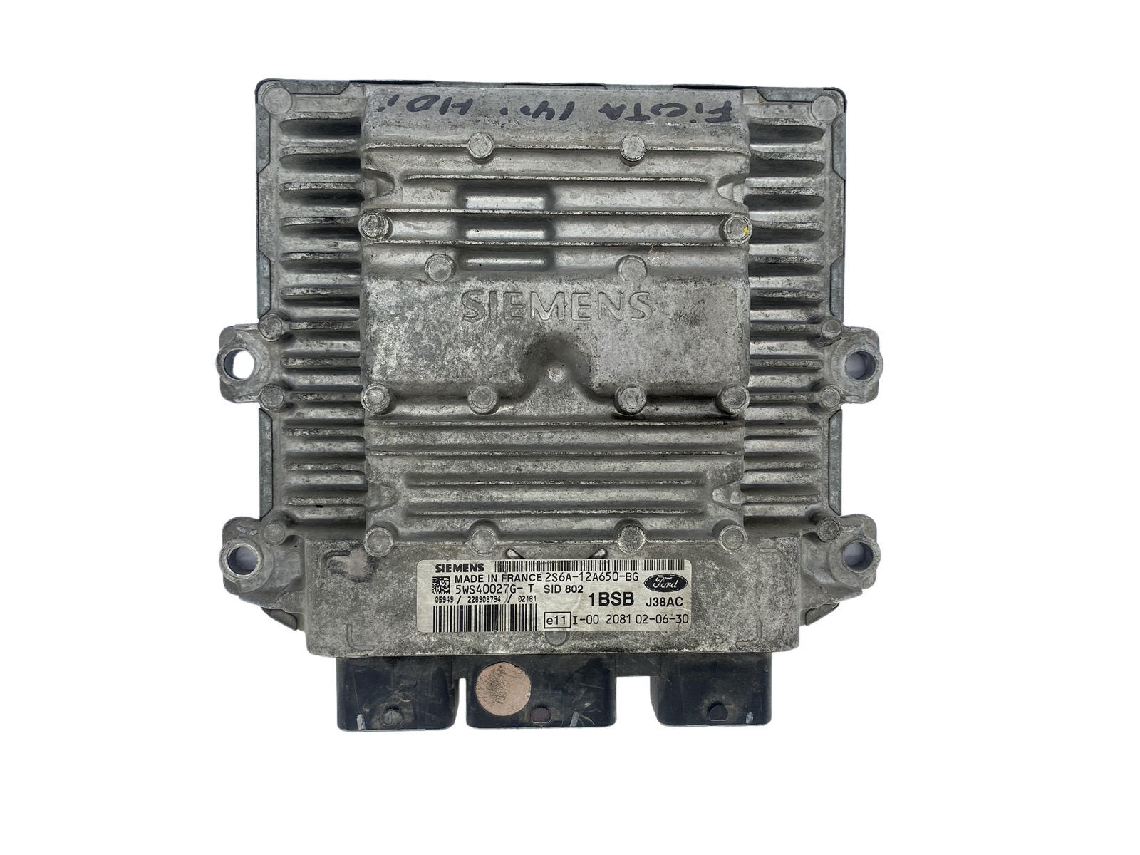 Regeleenheid 2S6A-12A650-BG 5WS40027G-T SID 802 Ford Siemens 51901 main product photo