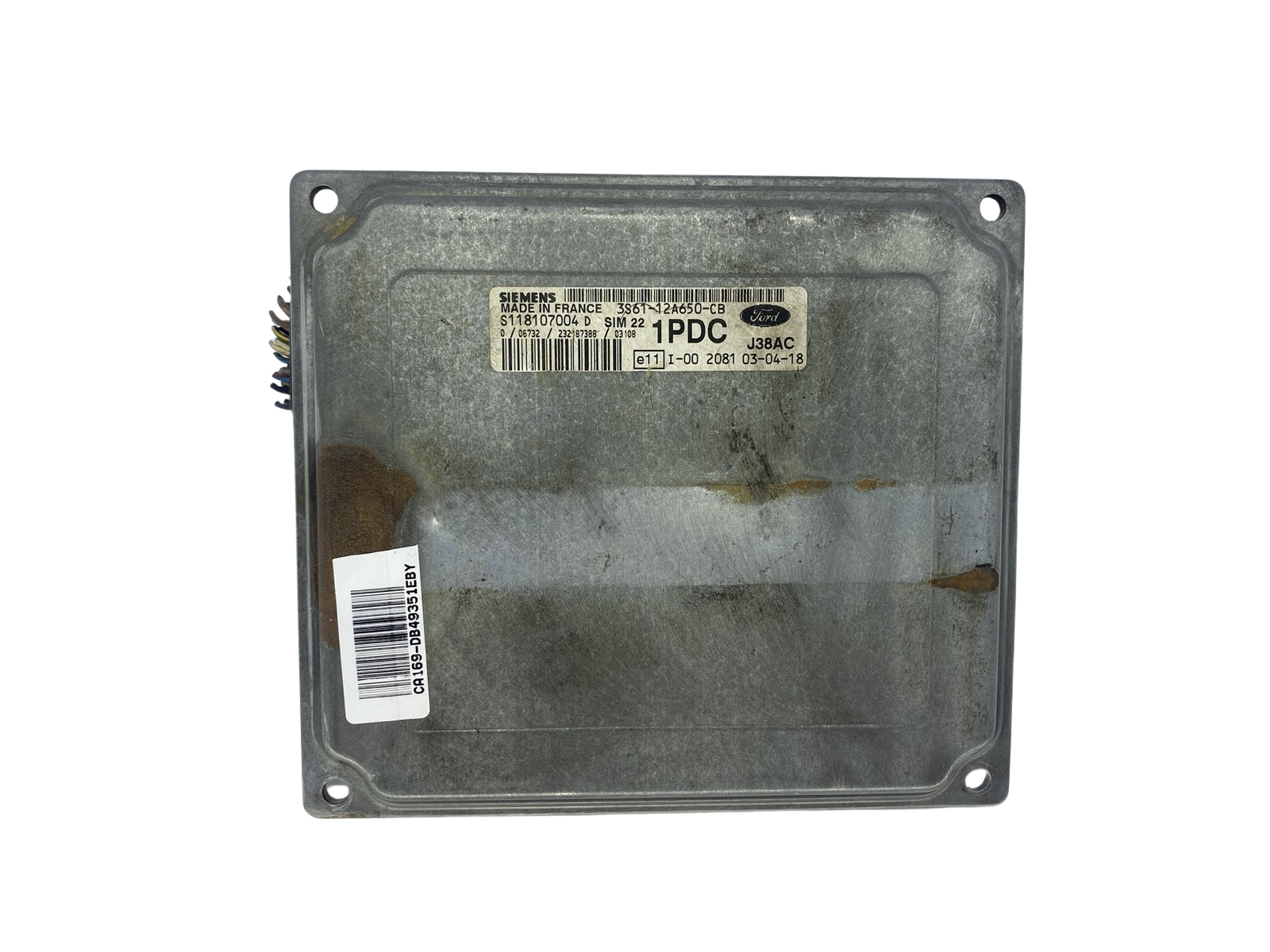 Regeleenheid S118107004D 3S61-12A650-CB Ford Siemens 49351 main product photo