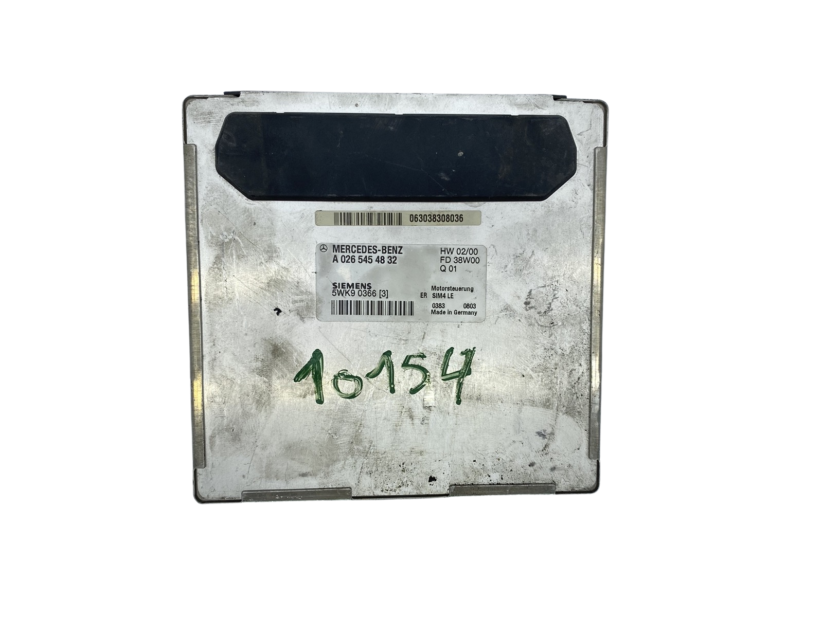 Regeleenheid A0265454832 5WK90366 SIM4LE Mercedes Siemens 62592 main product photo