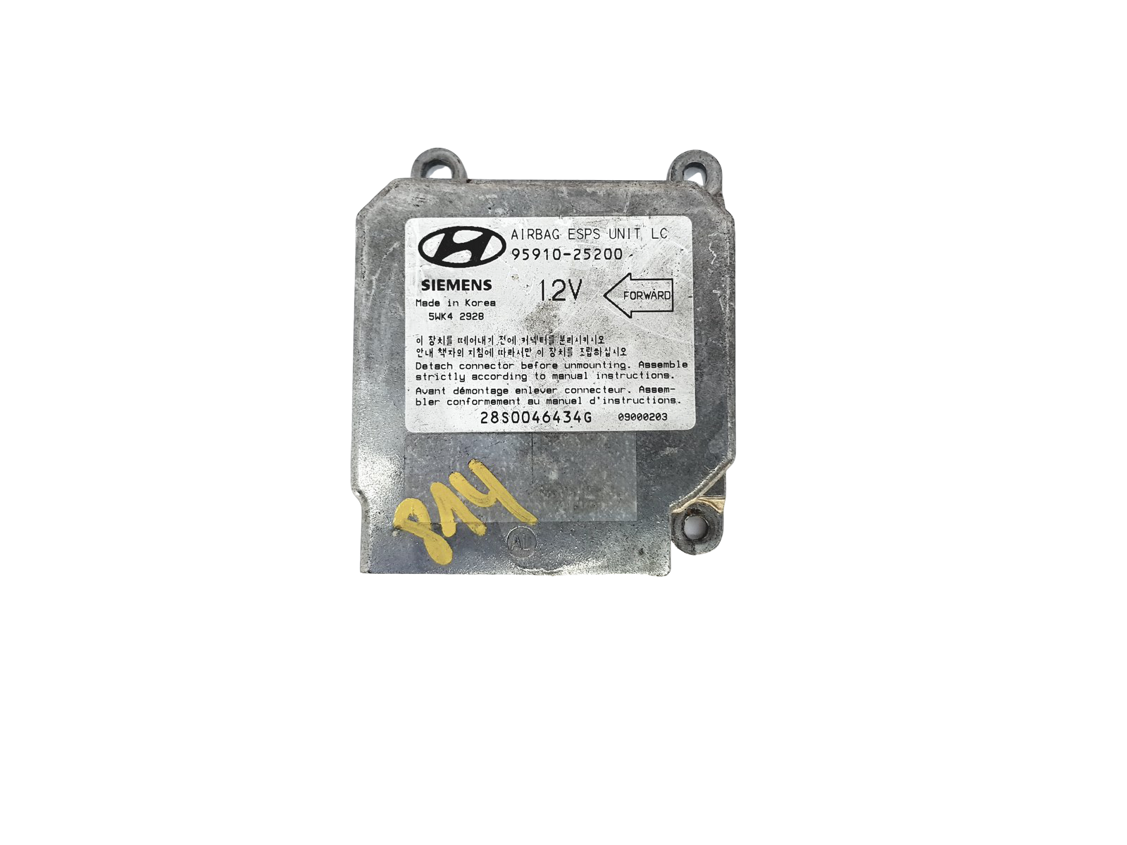 Controle-eenheid module 95910-25200 5WK42928 Hyundai Siemens main product photo