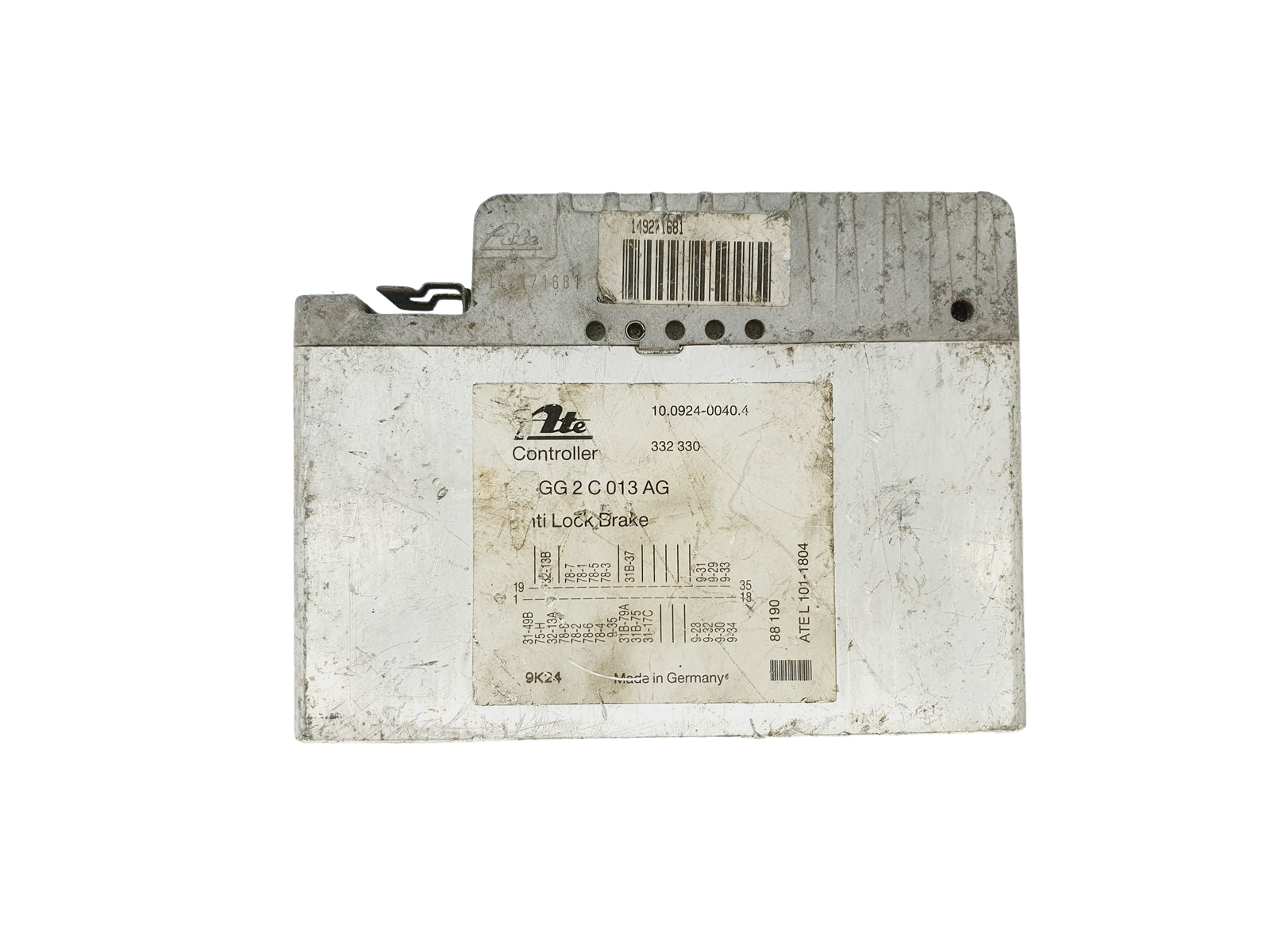 Regeleenheid ABS 85GG2C013AG 10.0924-0040.4 Ford Ate 36874 main product photo