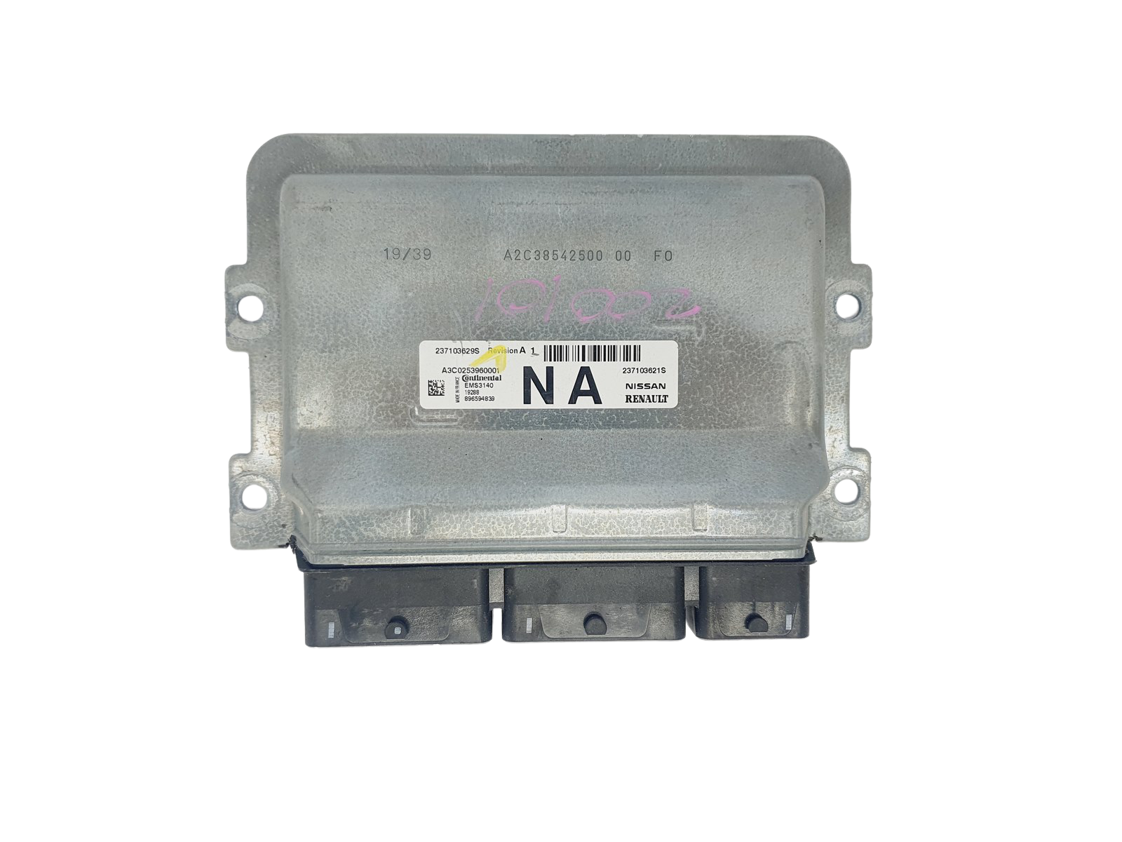 Regeleenheid A3C0253960001 237103621S EMS3140 Renault Continental main product photo