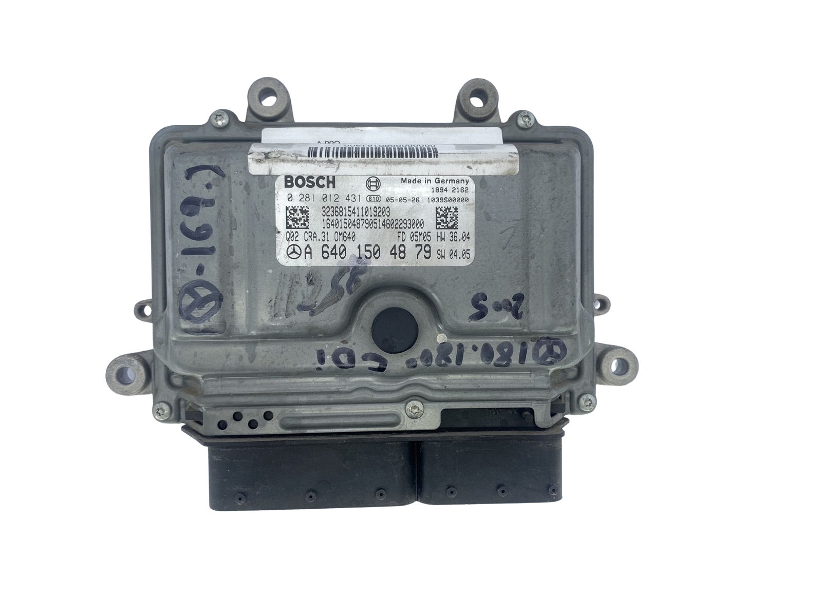 Regeleenheid Mercedes A6401504879 0281012431 Bosch 51837 main product photo