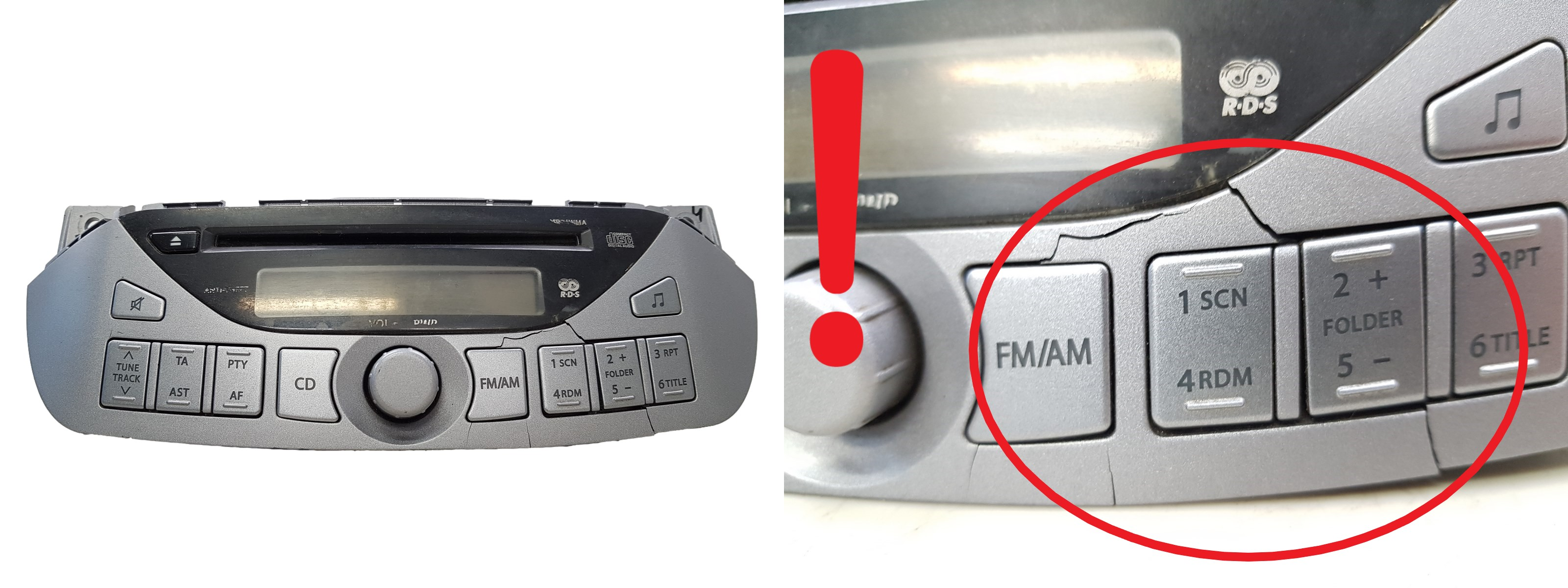 Radio Cd Mp3 Speler Pixo Alto 39101M68K00 39101-68K0 NSCR-04 1278 main product photo