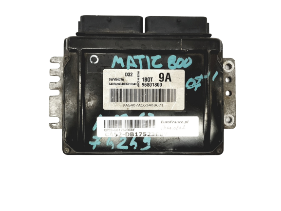 Regeleenheid 96801800 5WY5407A D32 1B0T 9A Chevrolet Kemsco 17523 main product photo