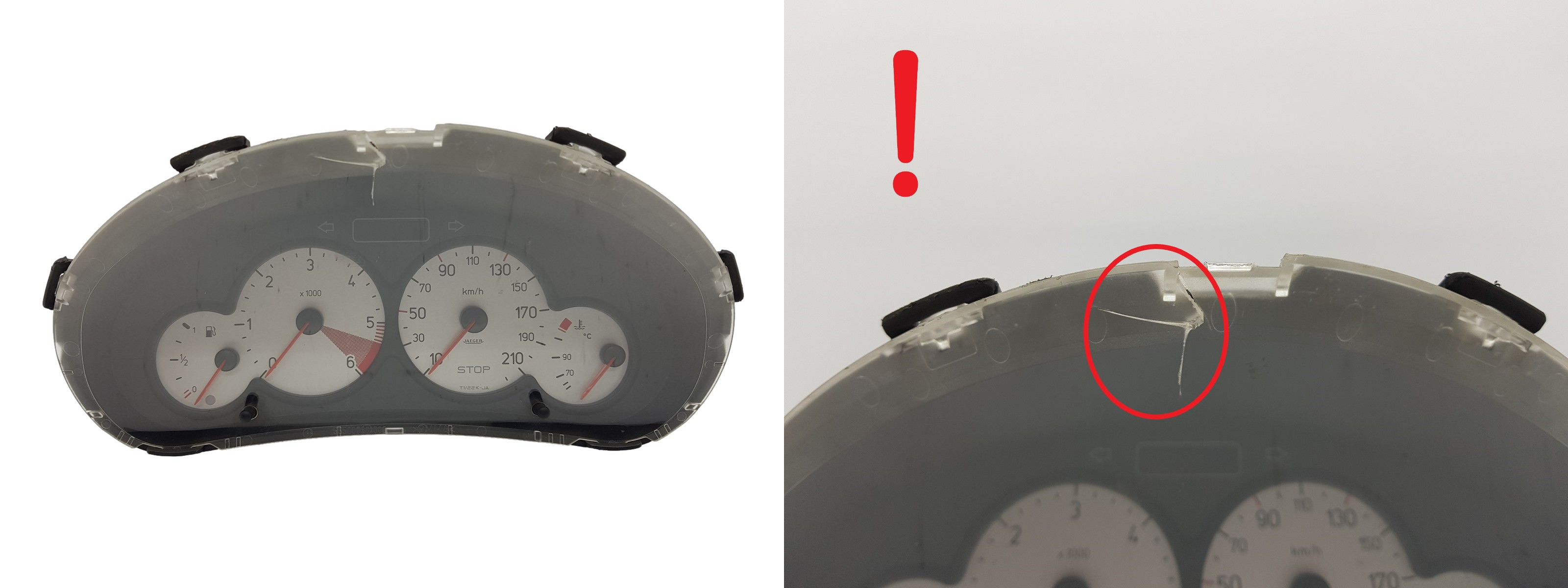 Toerenteller Peugeot 206 9656696280 000500809 1613 main product photo