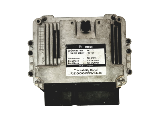 Regeleenheid 0281B100CK-07 EDC16C39-7.5B Fiat Bosch main product photo