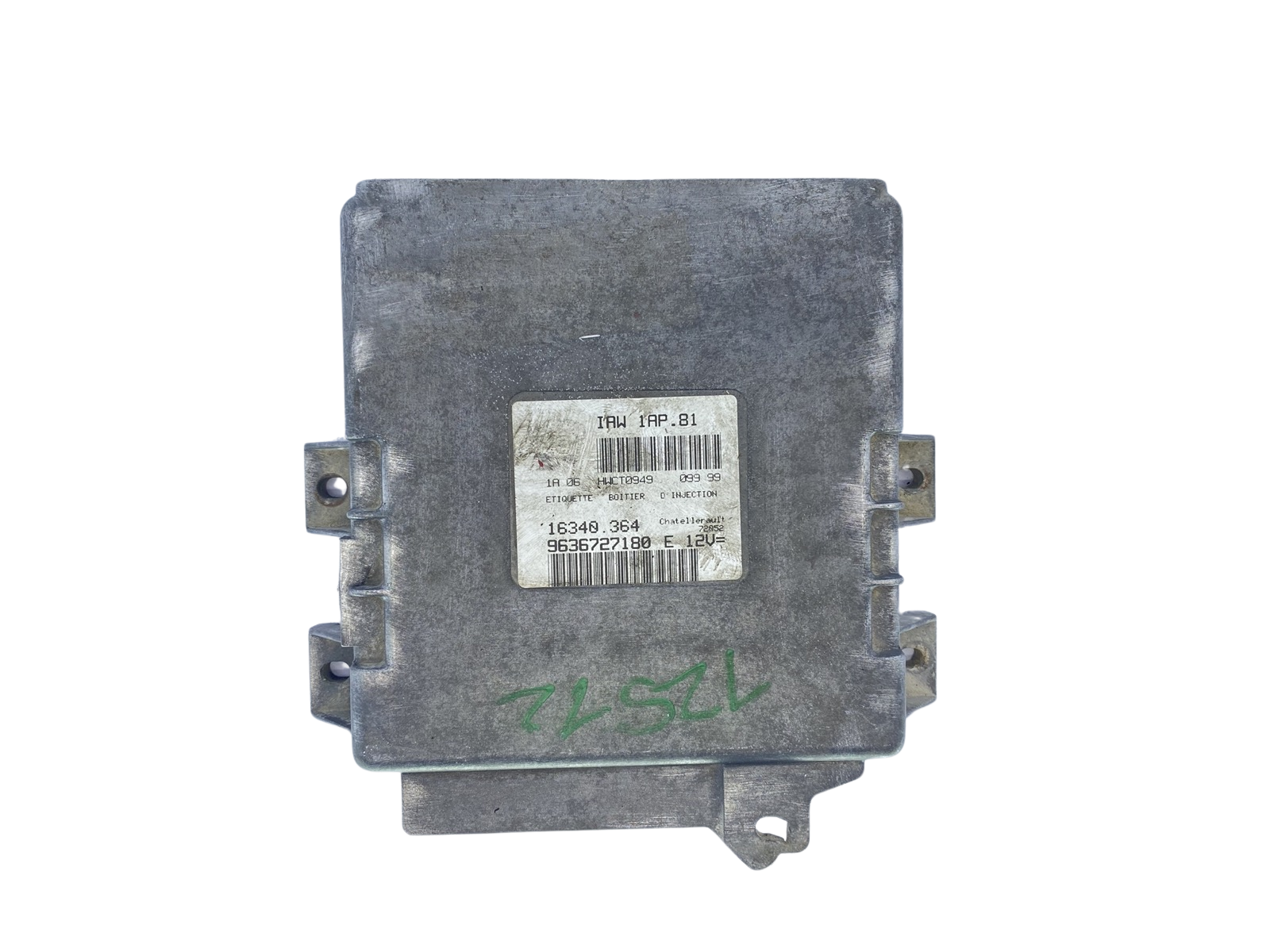 Regeleenheid 9636727180 IAW1AP.81 16340.364 PSA Magneti Marelli 63016 main product photo