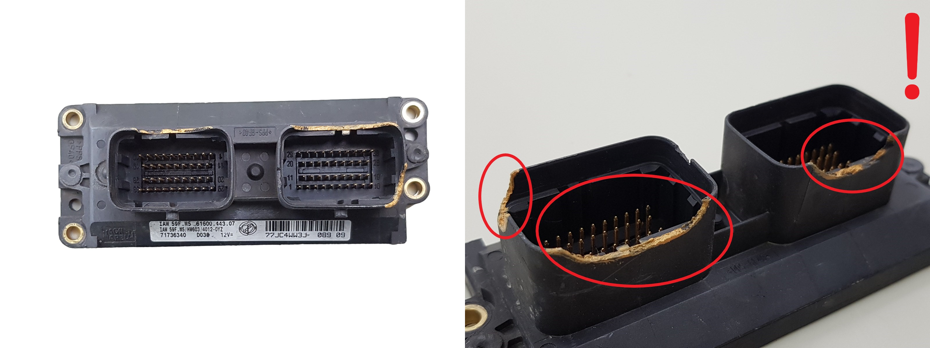 Regeleenheid Fiat Lancia 1.2 IAW 59F.M5 71736340 main product photo