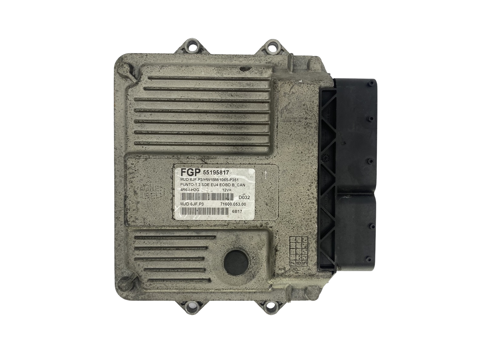 Regeleenheid FGP 6JF.P3 55195817 71600.053.00 Fiat Magneti Marelli 51690 main product photo