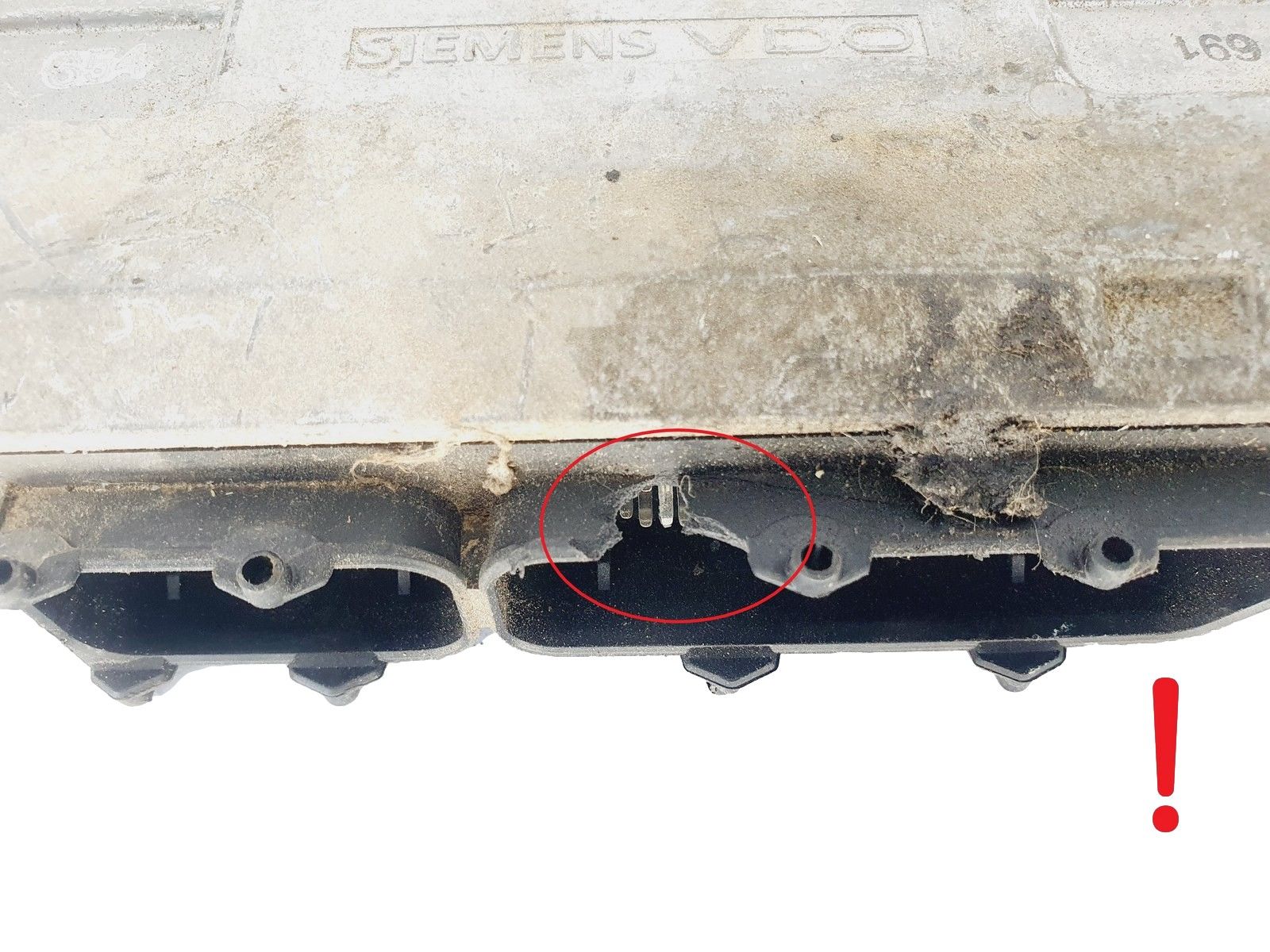 Regeleenheid 03D906023B 5WP40504 04 VW Seat Siemens 46336 main product photo