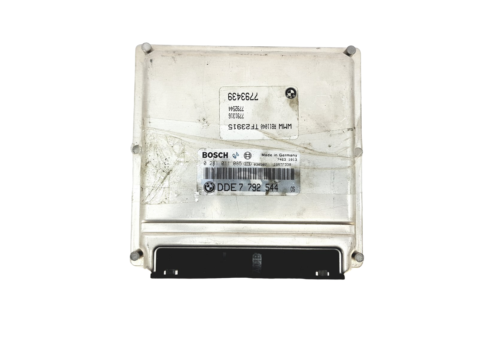 ECU Motormanagement BMW 7792544 0281011085 Bosch 23745 main product photo