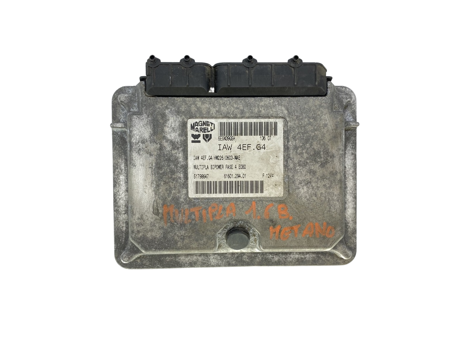 Regeleenheid IAW4EF.G4 51798647 61601.294.01 Fiat Magneti Marelli 55834 main product photo