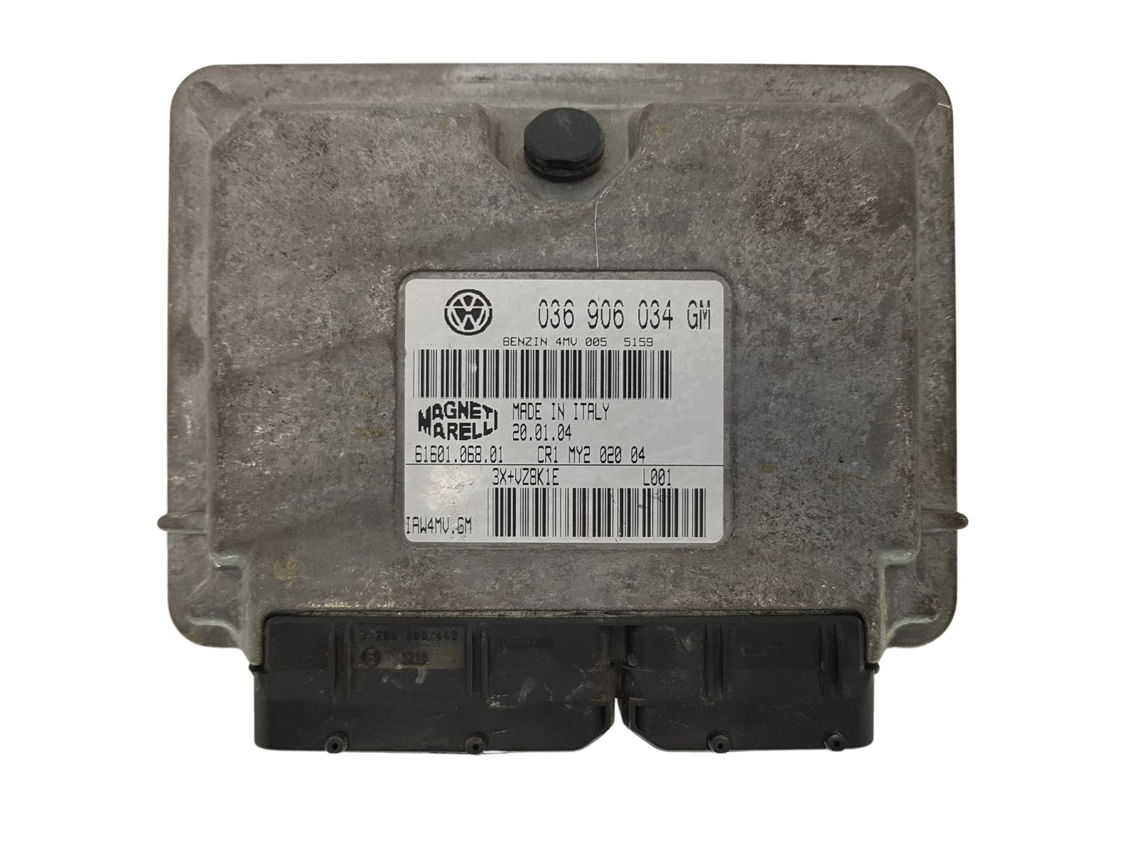 Regeleenheid 036906034GM 61601.068.01 IAW4MV.GM VW Magneti Marelli 2897 main product photo