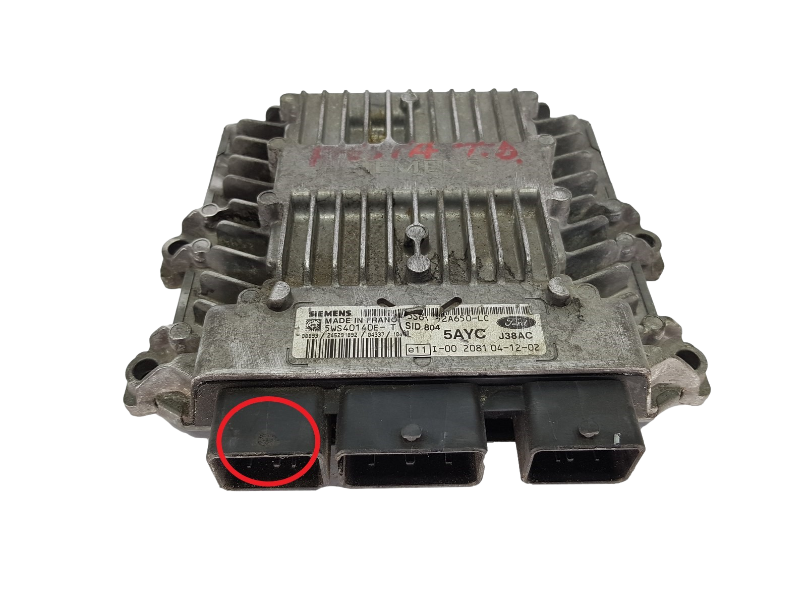 Regeleenheid 3S61-12A650-LC 5WS40140E-T 5AYC Ford Siemens 18682 main product photo