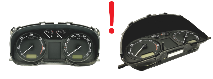 Toerenteller Skoda Octavia 88311322 81117875 VDO main product photo