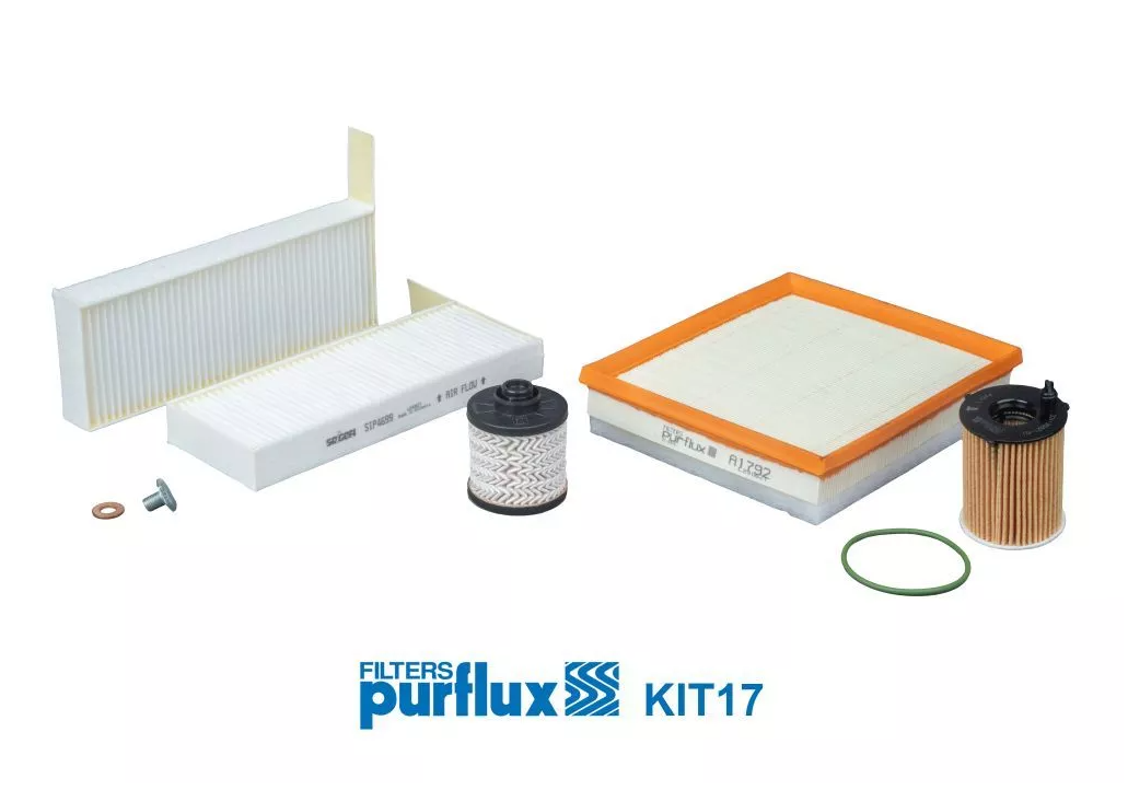 Filterset Doe Peugeot KIT17 9802348680 Purflux main product photo