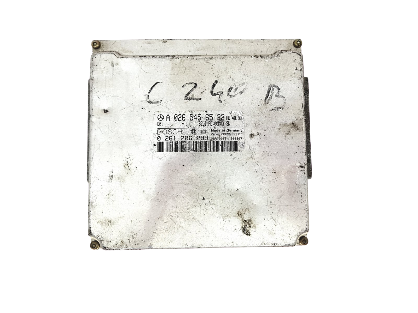 ECU Motormanagement A0265456532 0261206299 Mercedes 27516 main product photo