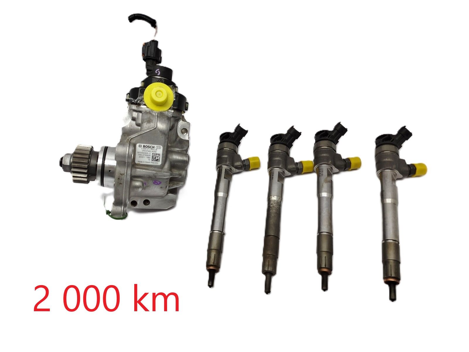 Brandstofpomp en injectoren 0445011500 0445110939 2.0 DCI Renault 2 000km main product photo