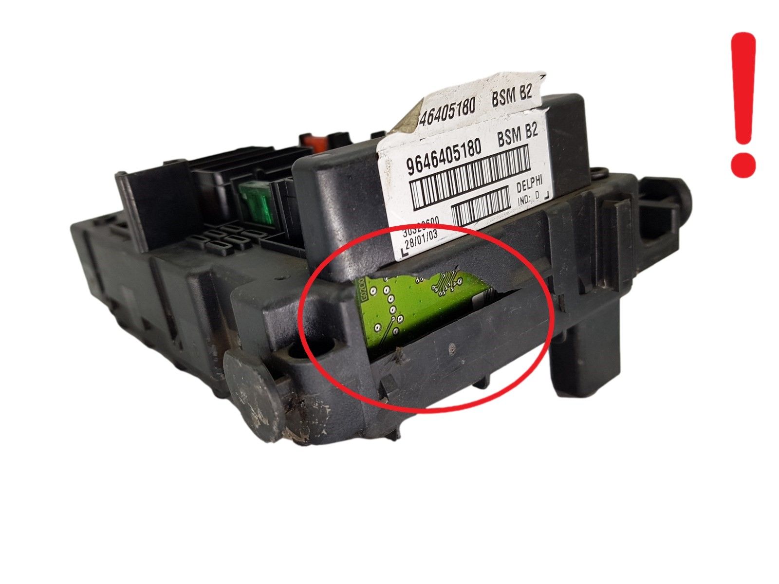 Regeleenheid BSM B2 9646405180 PSA Delphi 18388 main product photo