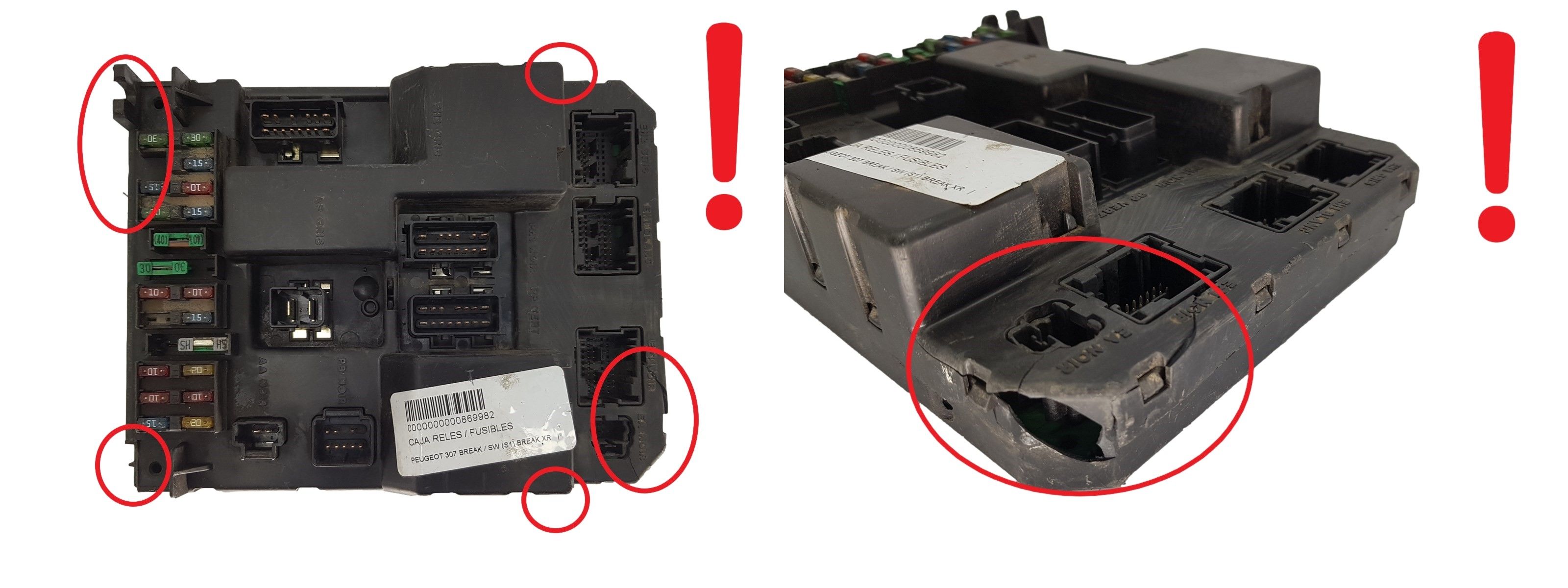 Regeleenheid BSI K02-00 9651197080 9651197780 PSA Valeo 2192 main product photo