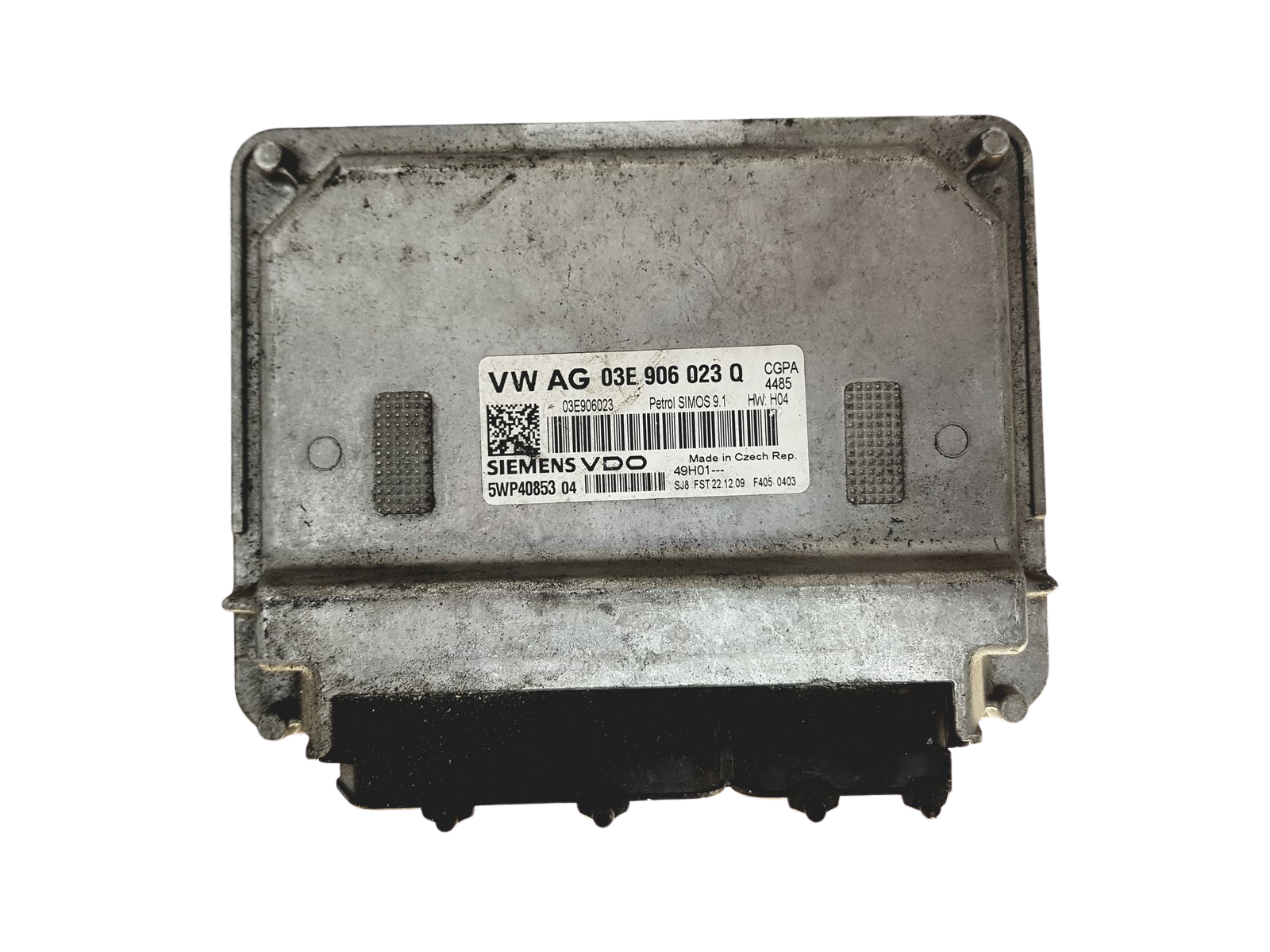 Regeleenheid 03E906023Q 5WP40853 04 Skoda Siemens 30312 main product photo