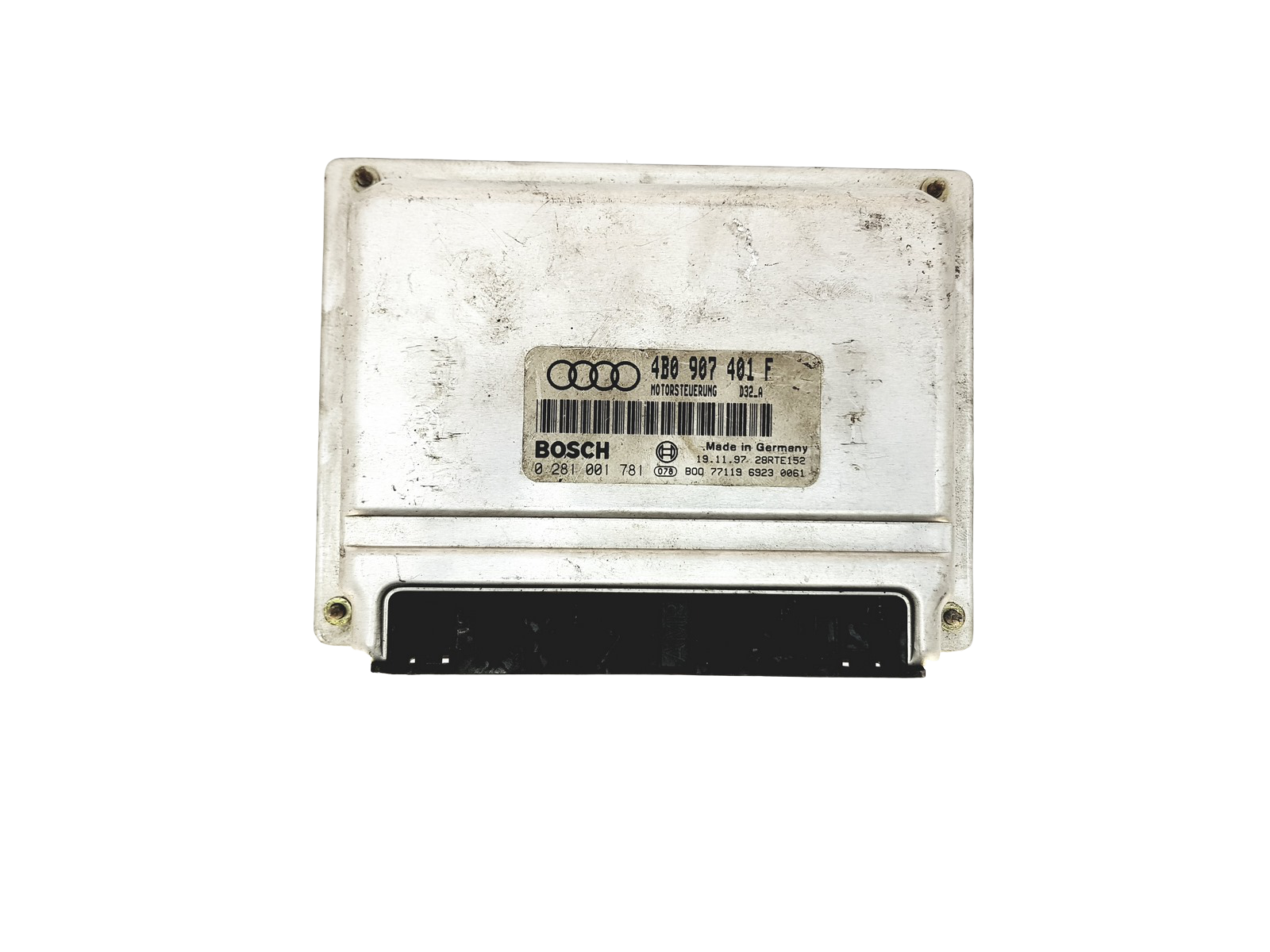 Regeleenheid 4B0907401F 0281001781 Audi Bosch 23716 main product photo