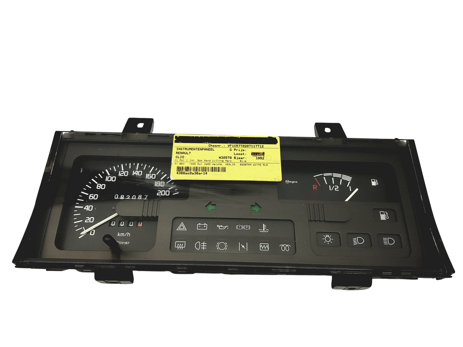 Snelheidsmeter Renault Clio 1 7700806692 49844 main product photo