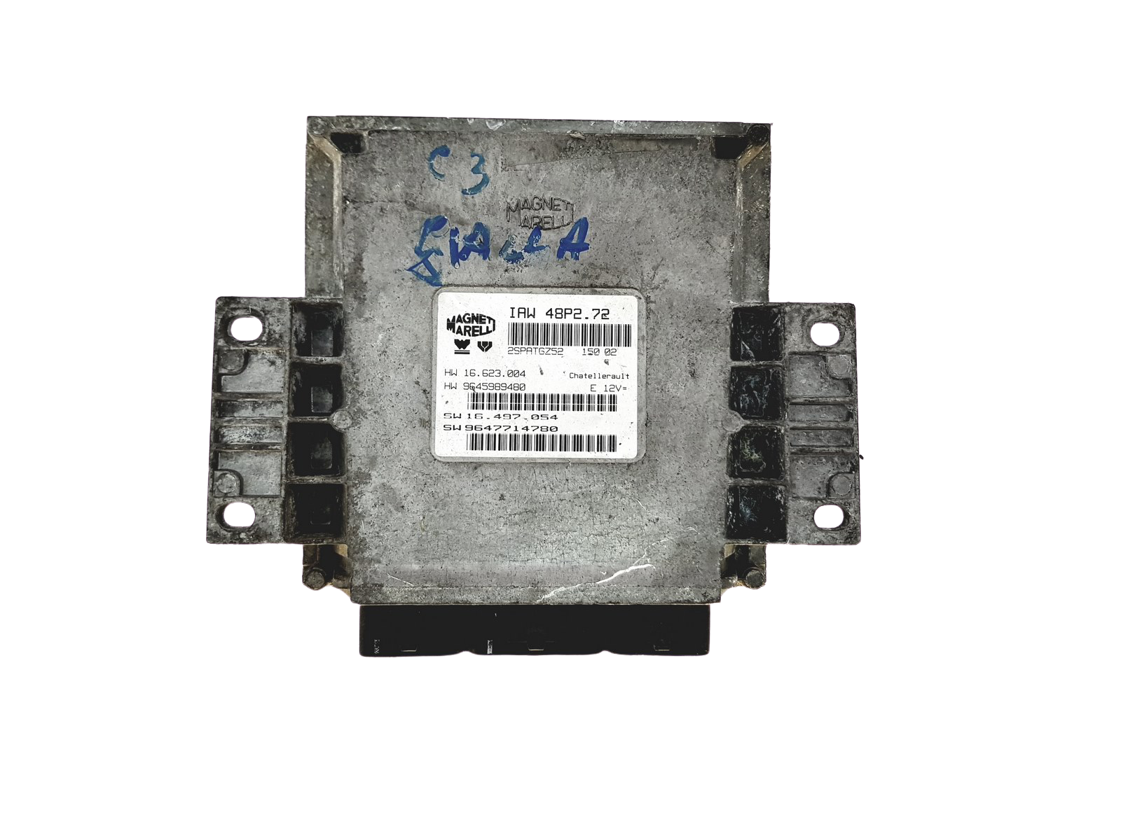 Regeleenheid 9645989480 9647714780 IAW48P2.72 PSA Magneti Marelli 25241 main product photo