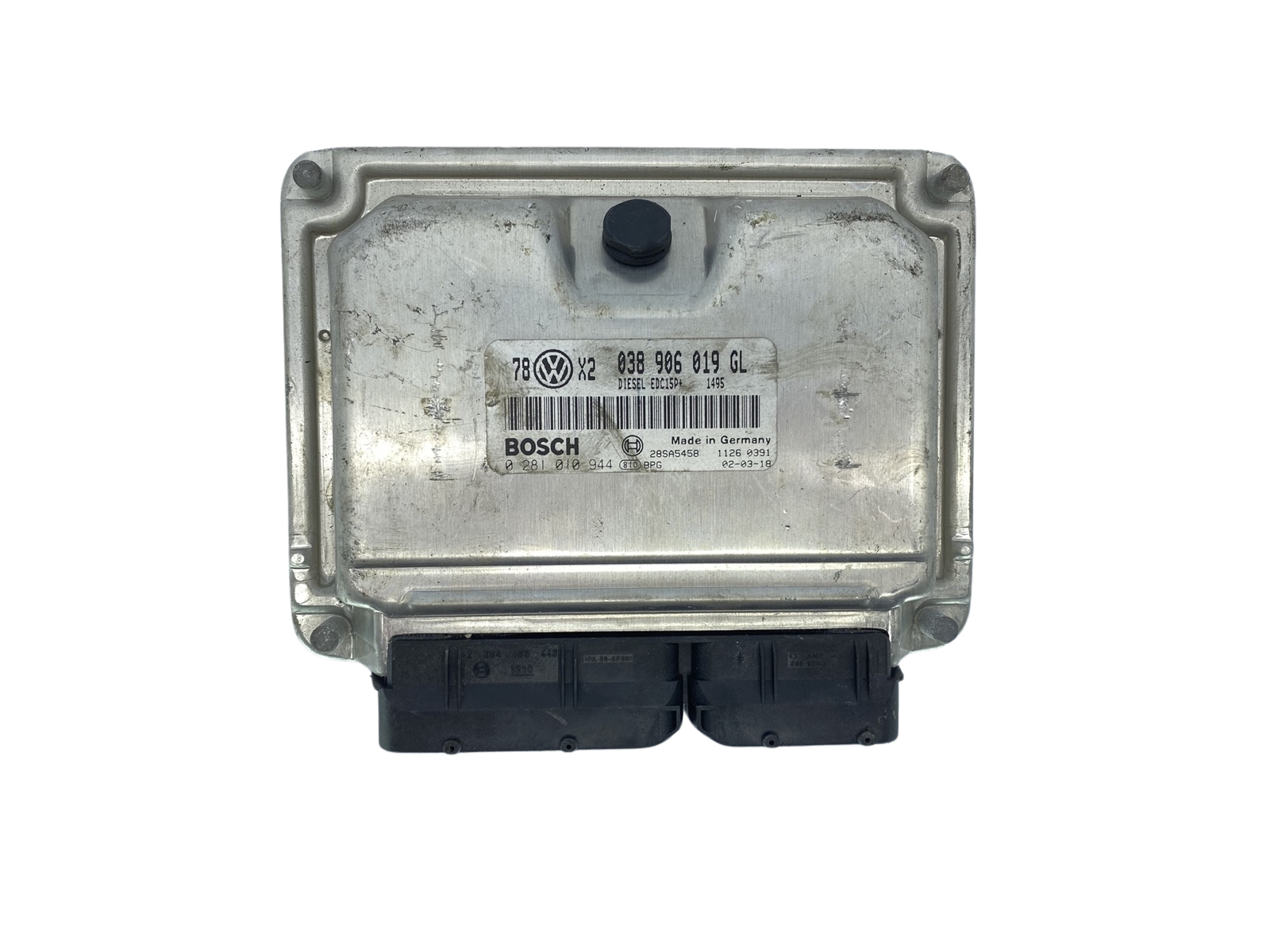 Regeleenheid 038906019GL 0281010944 VW Audi Bosch 63455 main product photo