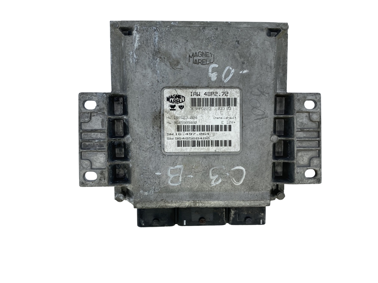 Regeleenheid 9648568480 IAW48P2.72 9645989480 PSA Magneti Marelli 53281 main product photo