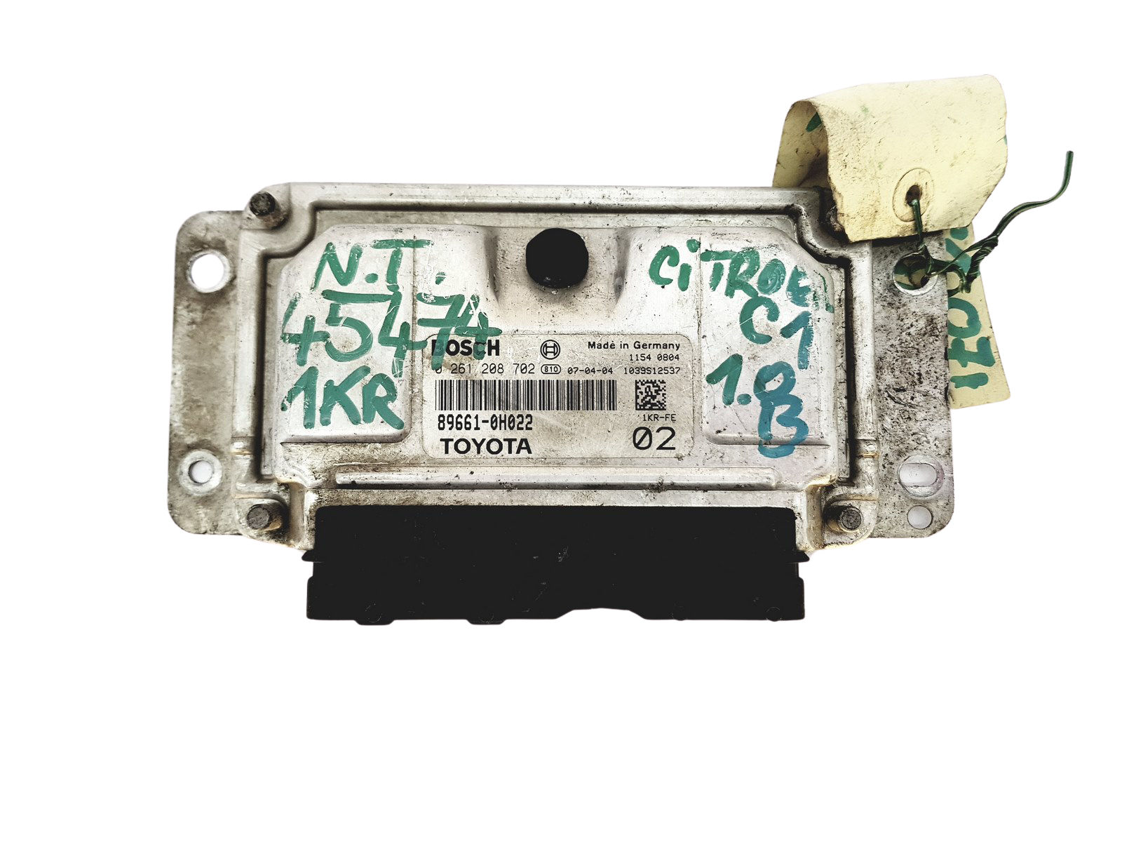 Regeleenheid PSA Toyota 89661-0H022 0261208702 Bosch 28063 main product photo
